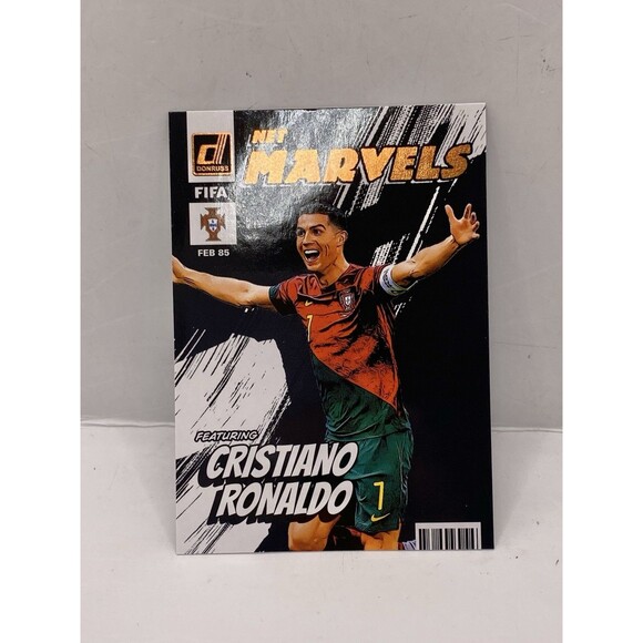 2022-23 DONRUSS SOCCER CRISTIANO RONALDO NET MARVELS #18 PORTUGAL Futbol GOAT - Picture 1 of 2